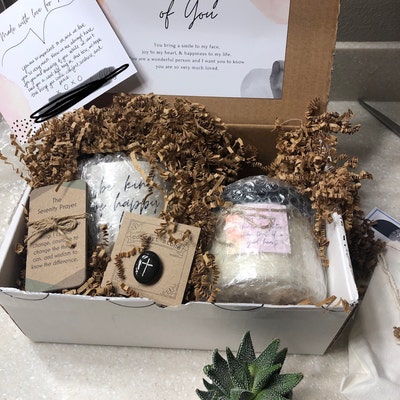 Thinking of You Care Package Care Package for Her Live Succulent Soy ...