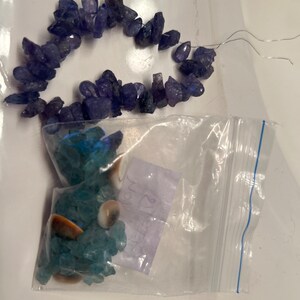 Long Elephant Teeth Shape Earring Size Natural Lapis Lazuli Cabochon