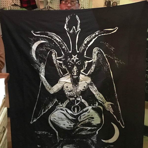Sigil of Lucifer Tapestry | Satanic, Luciferian, Witch, Ritual, Occult ...