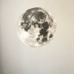 Full moon wall sticker Space wall sticker, moon wall decal, Kids Room Decor, Space wall decal Full moon wall sticker Space wall sticker, moon wall decal, Kids Room Decor, Space wall decal