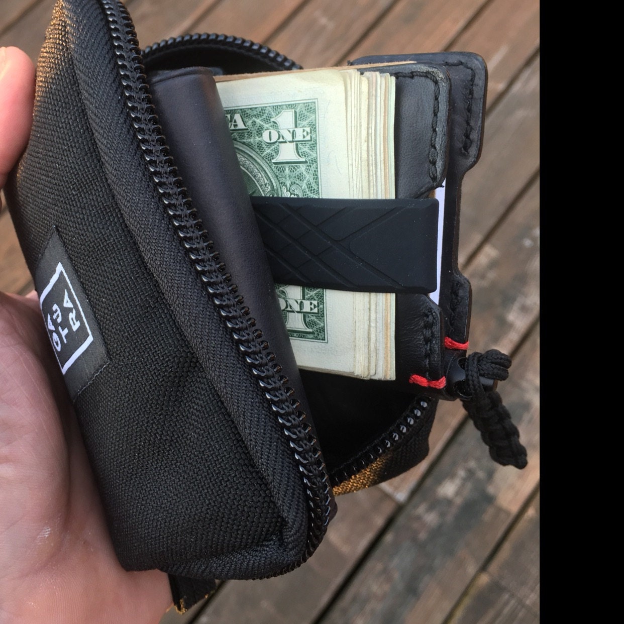 Mens zipper pouch EDC nylon pouch from Cordura. For keys Etsy