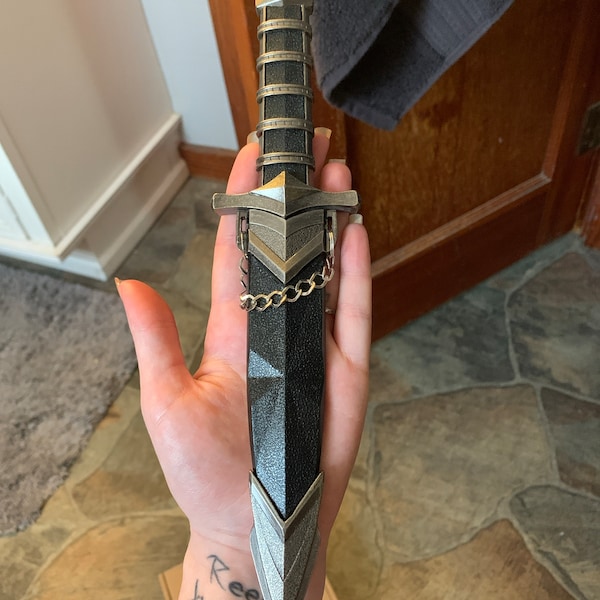 Personalized FANTASY DAGGER & SHEATH Swords Groomsmen Birthday Gift for ...