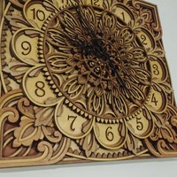 Buy Multilayer Clock SVG Template - Laser Cut Clock - Layered Wall ...
