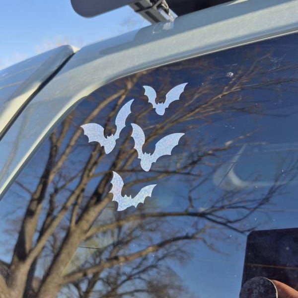 Bats Decal, Bat Decal for Cars, Goth Car Decals, Spooky Bat Decal, Goth ...