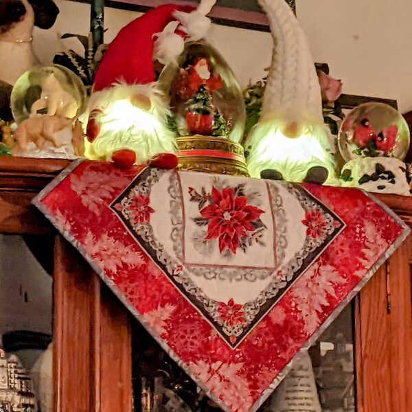 Midnight Pumpkin Quilted Table Topper NCU0PVL540