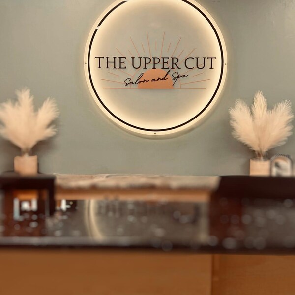 Custom Acrylic Sign, Backlit Sign, Salon Decore Sign, Lightup Sign ...