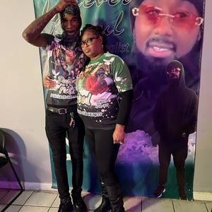 Kim added a photo of their purchase