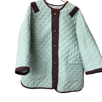 Cheryl Oversized Quilted Jacket Pattern With Pdf Tutorial Size XS-S - Etsy