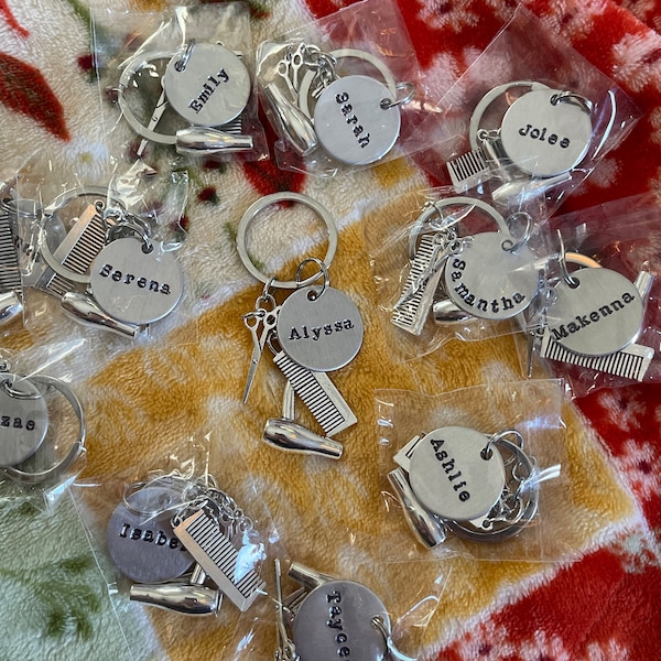 Thick Double Sided Brass Key Tag Labels Any Custom Text Super Quality ...