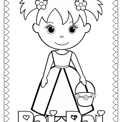 Personalized Sweet Shoppe Candy Coloring Page Birthday Party Favor ...