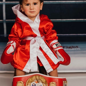 Kleding Jongenskleding Kledingsets Jongens Custom Boxing Baby Boksen Vechtersset 