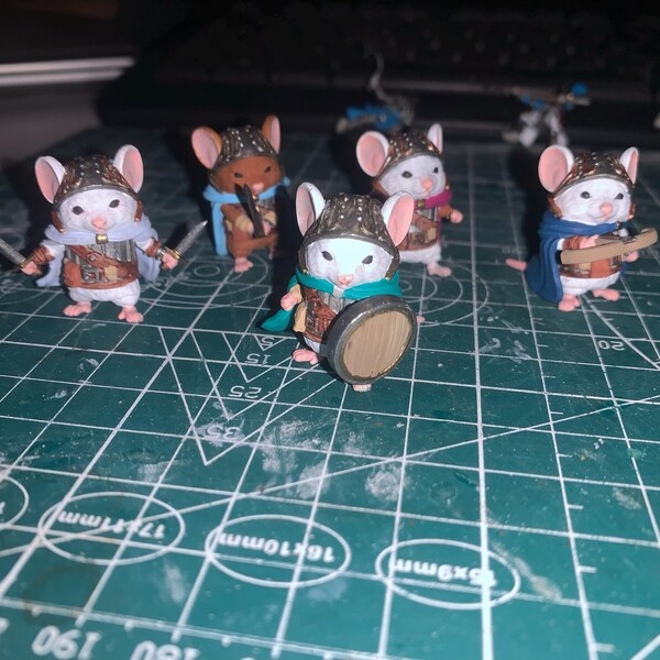 Crew De Pirates - Miniatures RKS3D Pour JDR D&D 5e Pathfinder 28-32mm