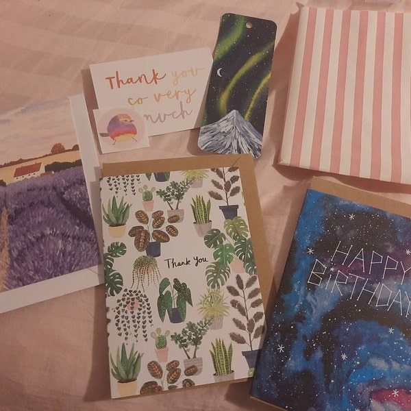 Golf Enthusiasts Watercolor Art Birthday Card - View #8