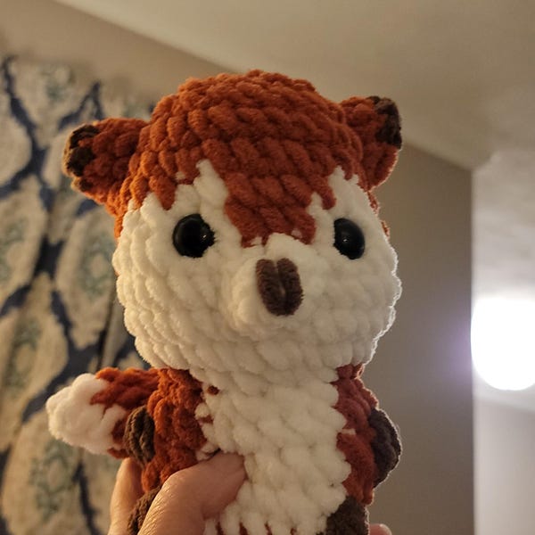 Fox No Sew Crochet Pattern, No Sew Amigurumi Crochet Patterns, Crochet ...