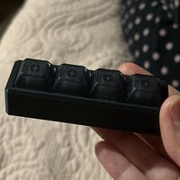 Mechanical Switch Clicky Fidget - 105+ Colors, 1 Key Mochi Keychain ...