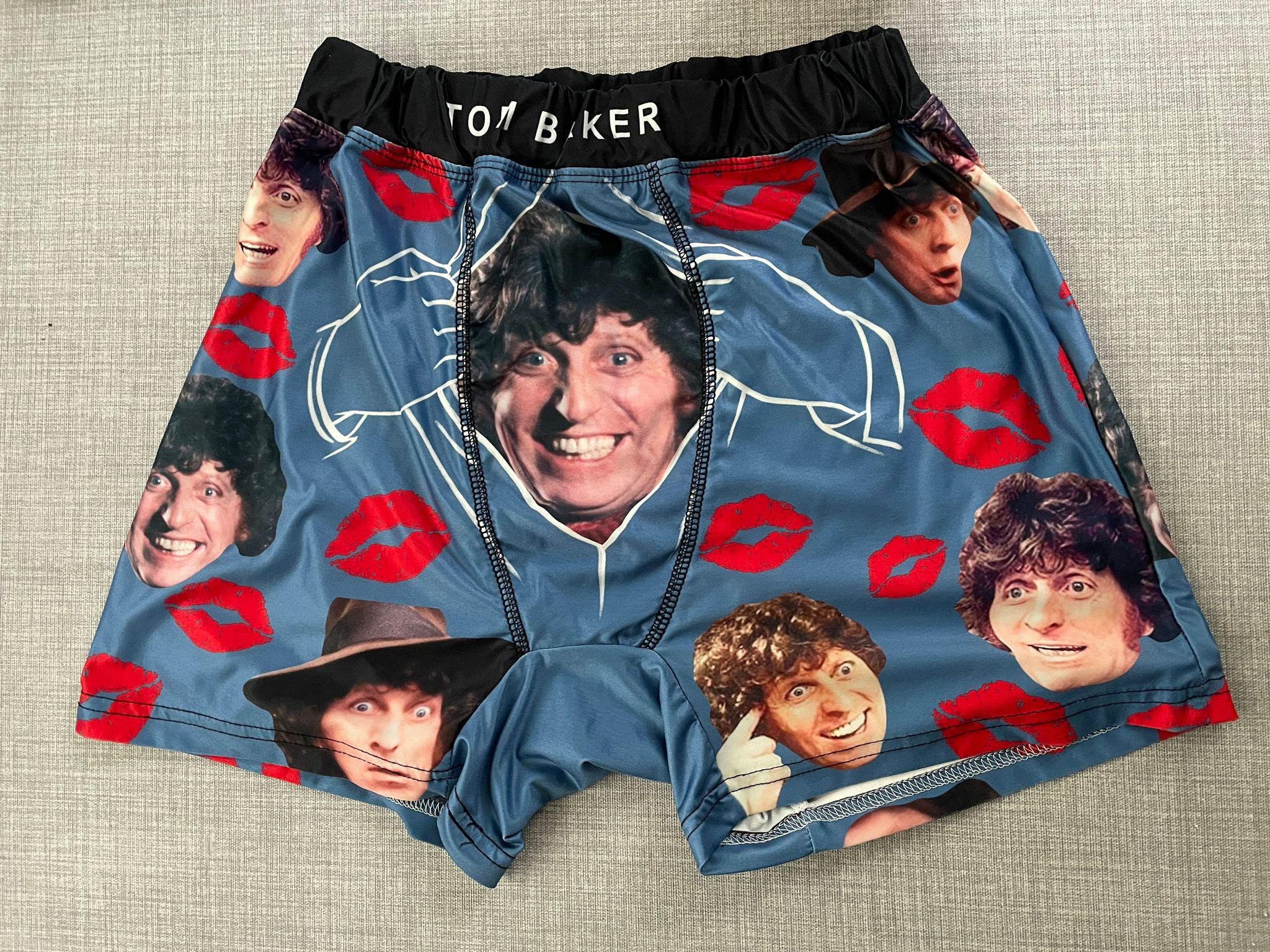 Personalized Face Boxer Briefs For Men, Custom Wedding Gift for Bridegroom, Funny Underwear With Face, Photo Boxers, Crazy Boxers For Dad