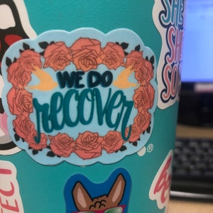We Do Recover / Recovery Sticker / NA / 12 Step / Steps / Clean / Sober ...