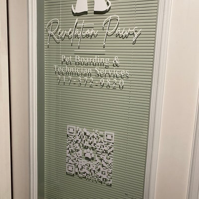 Design Your Own QR Code Design Your Own Window Sticker - Etsy