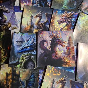ドラゴンの国 - ダイヤモンドペインティング用剥離紙 - Etsy 日本