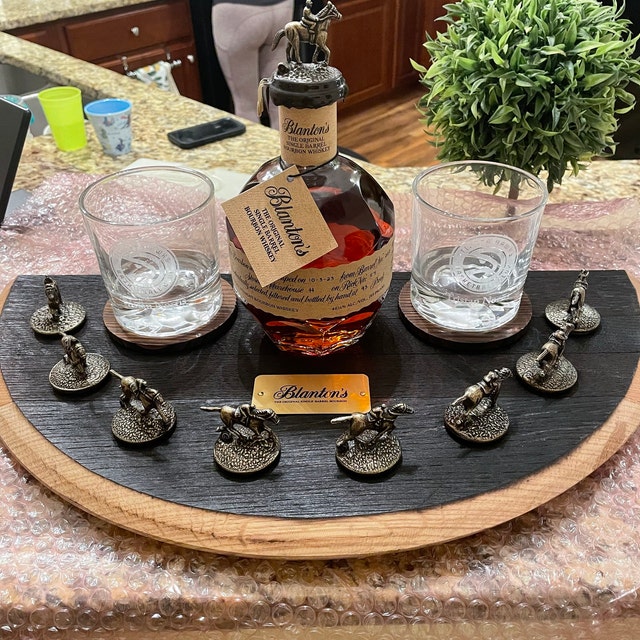 Blanton's Bourbon Complete Set of 8 Bottle Stoppers - Etsy UK