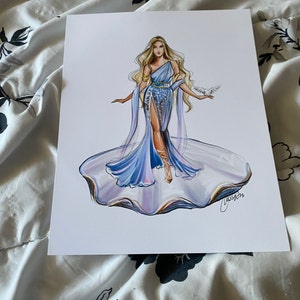 アフロディーテ（ギリシャの女神ファッションイラストプリント