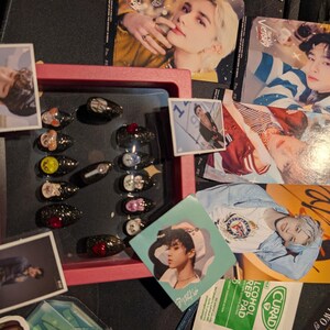 Kim added a photo of their purchase