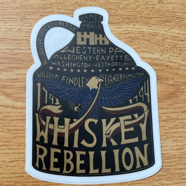 Prohibition History Vinyl Sticker – 18th & 21st Amendment, Whiskey, and ...