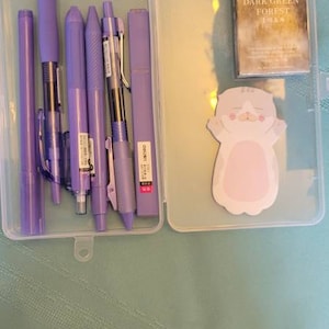 HaoXun 1 PC A4 Clear Plastic File Storage Box - Transparent Stackable Document Organizer With Buckle Closure For Home Office Organization