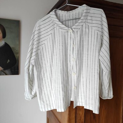 Easy Pattern Oversized Jacket PDF Sewing Pattern for Women Top Shirt ...