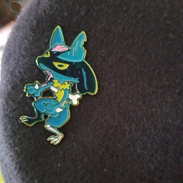 Zombie Shiny Lucario — Weasyl