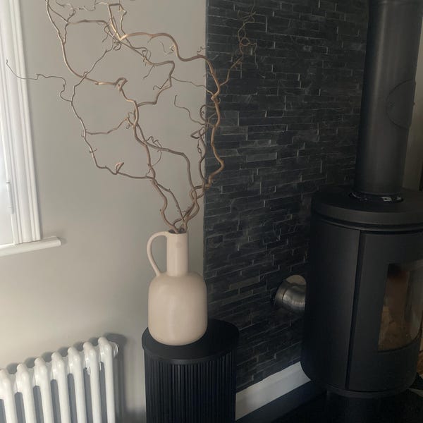 Contorted Twisted Hazel Corylus Branches, Real Decorative Branches ...