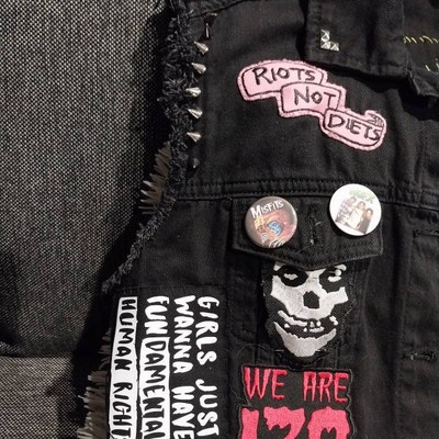 Punk Patches Crust Punk Patches Feminist Equality Anti-racist Anarchy ...