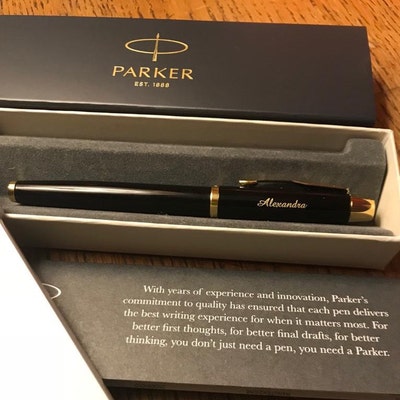 Parker pen with engraved name Clearance