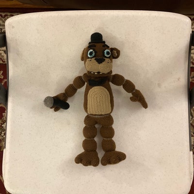 CROCHET PATTERN Freddy Fazbear Etsy
