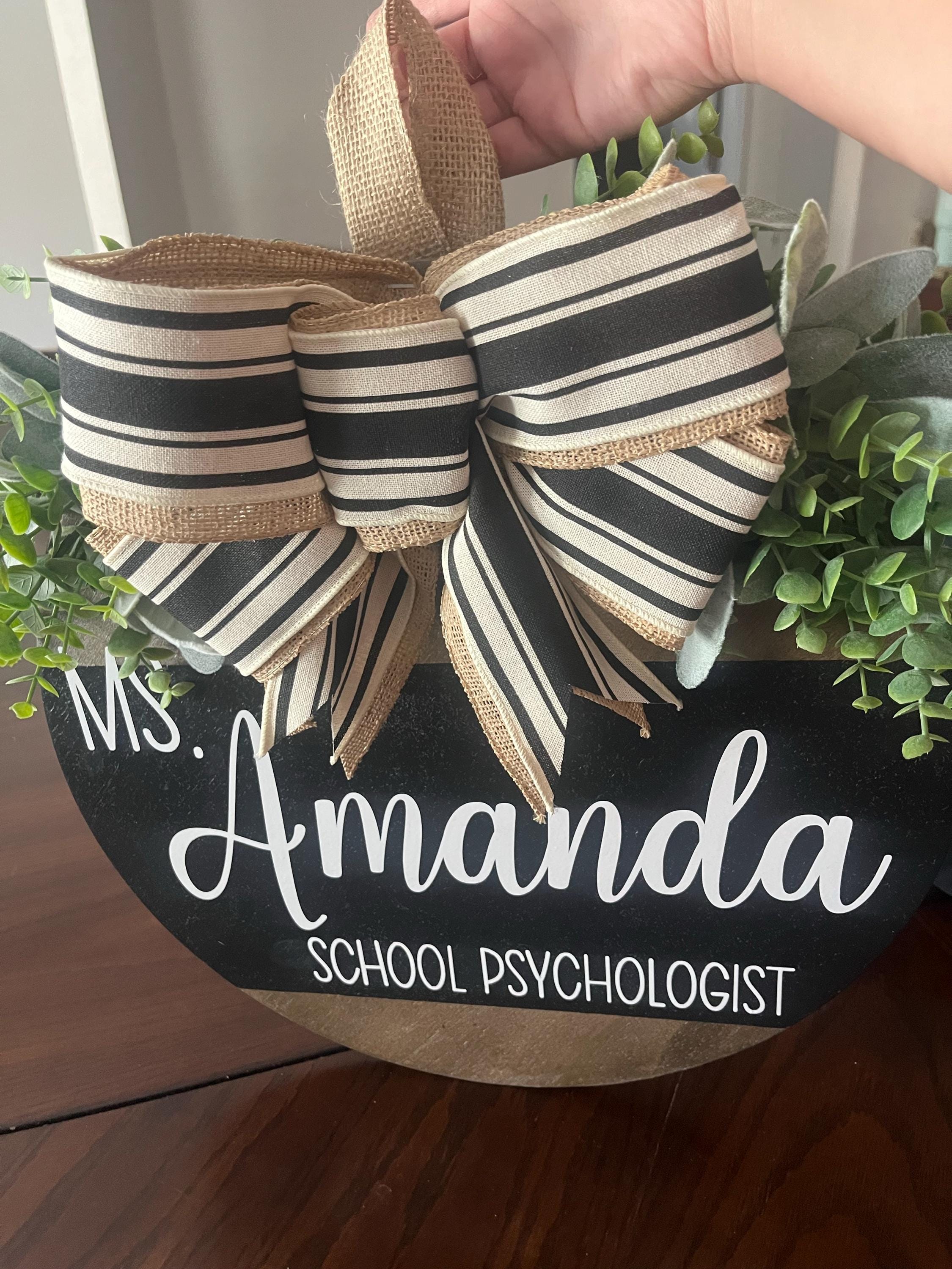 Teacher Door | Teacher Door Sign | Teacher Name | Classroom Sign | Teacher Gift | Teacher Appreciation | Welcome To Our Classroom |Classroom
