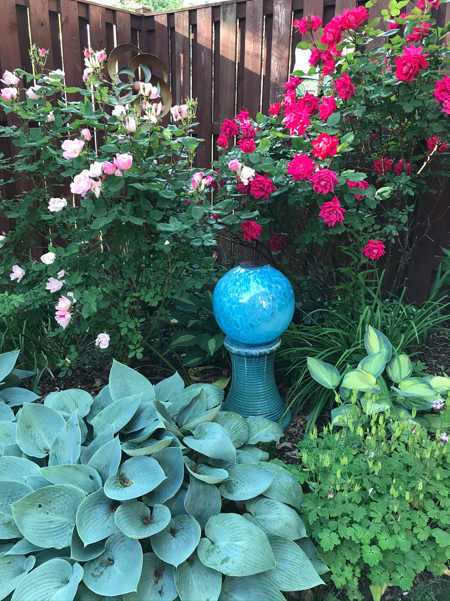 12 XLarge LED Solar Orb Gaze Ball/Garden/Pathway Light/Patio Table