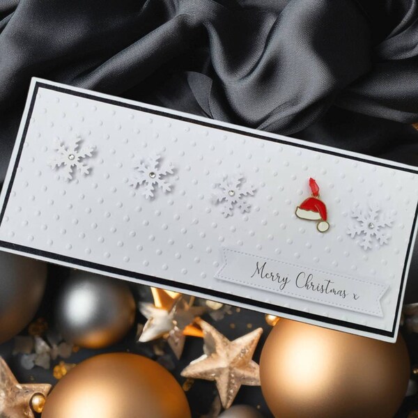 Christmas Money Wallet Envelopes 10 slots Cash Holder Gift Card Voucher