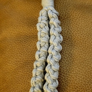 Wristlet Keychain Crochet Pattern Halcyon Keychain Keychain Wristlet Simple  Crochet Pattern Cotton Yarn Stash Buster Craft Show DIY