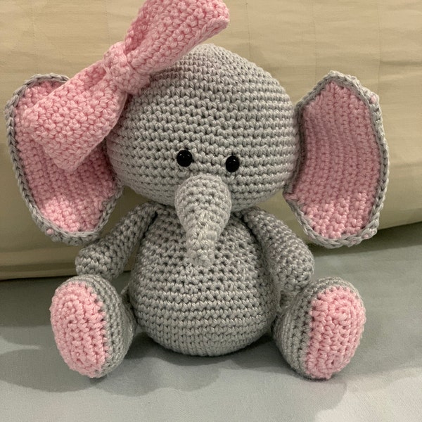 Amigurumi Crochet Pattern - Ellie the Elephant (ENGLISH ONLY) - Etsy