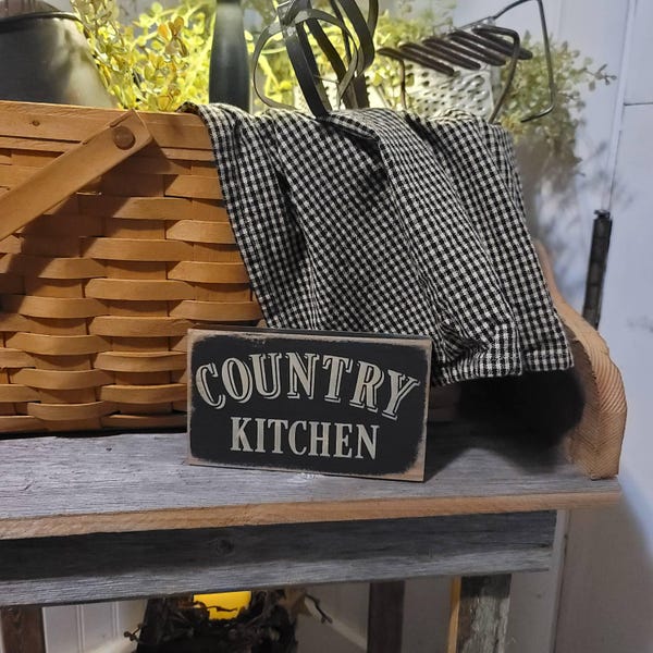 Primitive Country Bittersweet 8” Shelf Sign Fall-harvest - Etsy