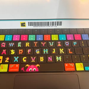 MacBookキーボードステッカーデカールビニールAirラップトップスキン