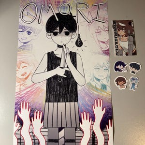 Pôster Omori - Etsy Portugal