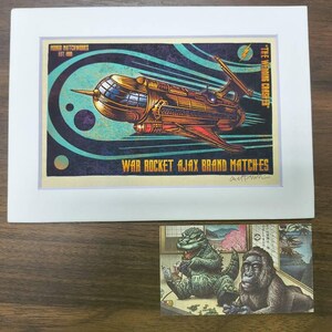 War Rocket Ajax Matchbox Art- 5