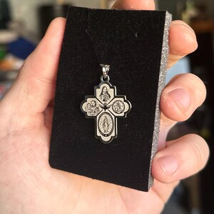 4 Way Cross Religious Medal -
