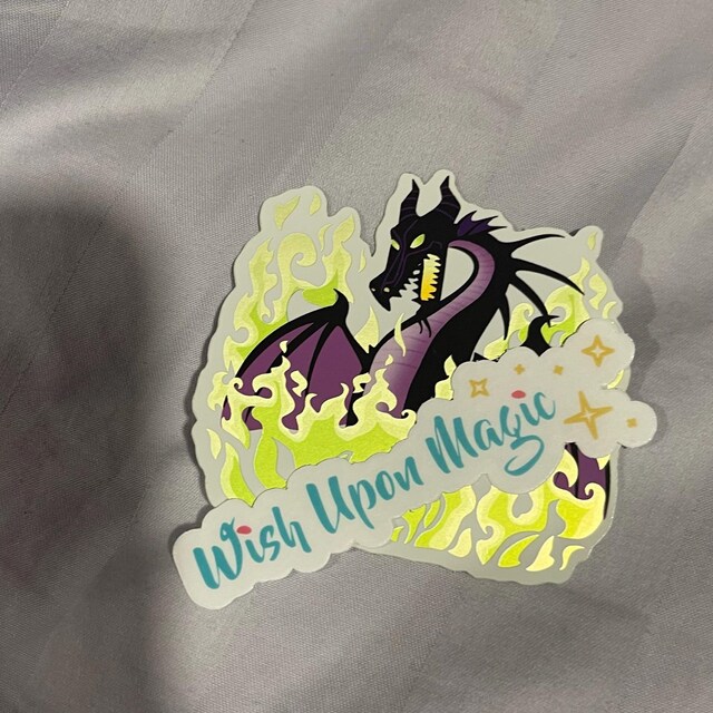 マレフィセント ドラゴン ホログラフィック フレイムス ラップトップ