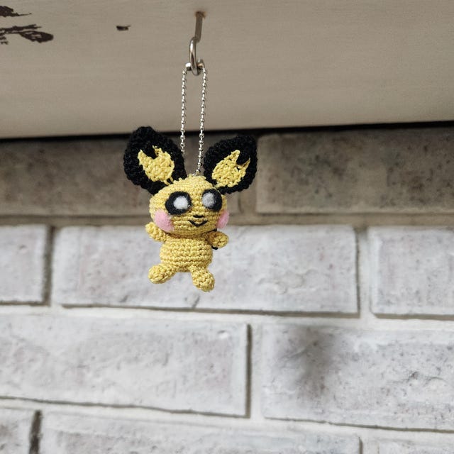 Crochet Amigurumi Pattern - Pichu (pokémon) (EN, RU) - Etsy