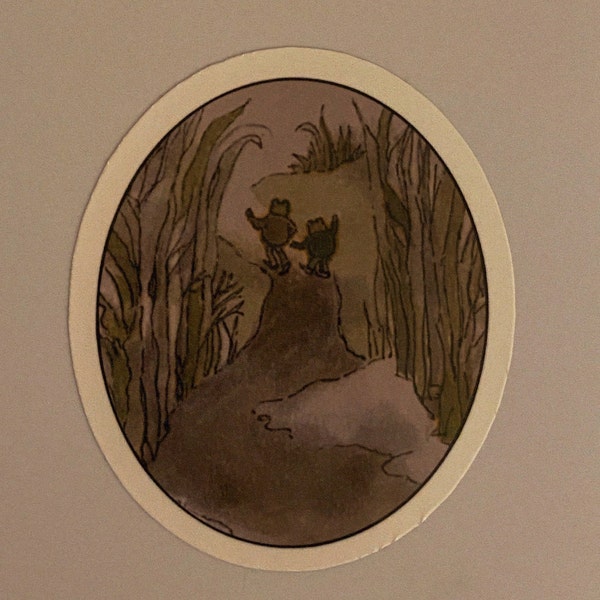 Frog and Toad Arnold Lobel Vintage Book Cover Art Vinyl Stickers (PICK ...