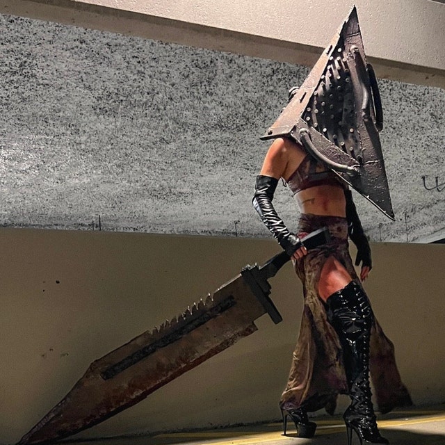 Rage Gear Props - Pyramid Head WIP sword made with