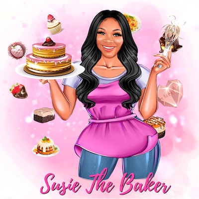 Chef Logo, Restaurant Baker Cartoon Logo Design, Cake Shop Logo ...