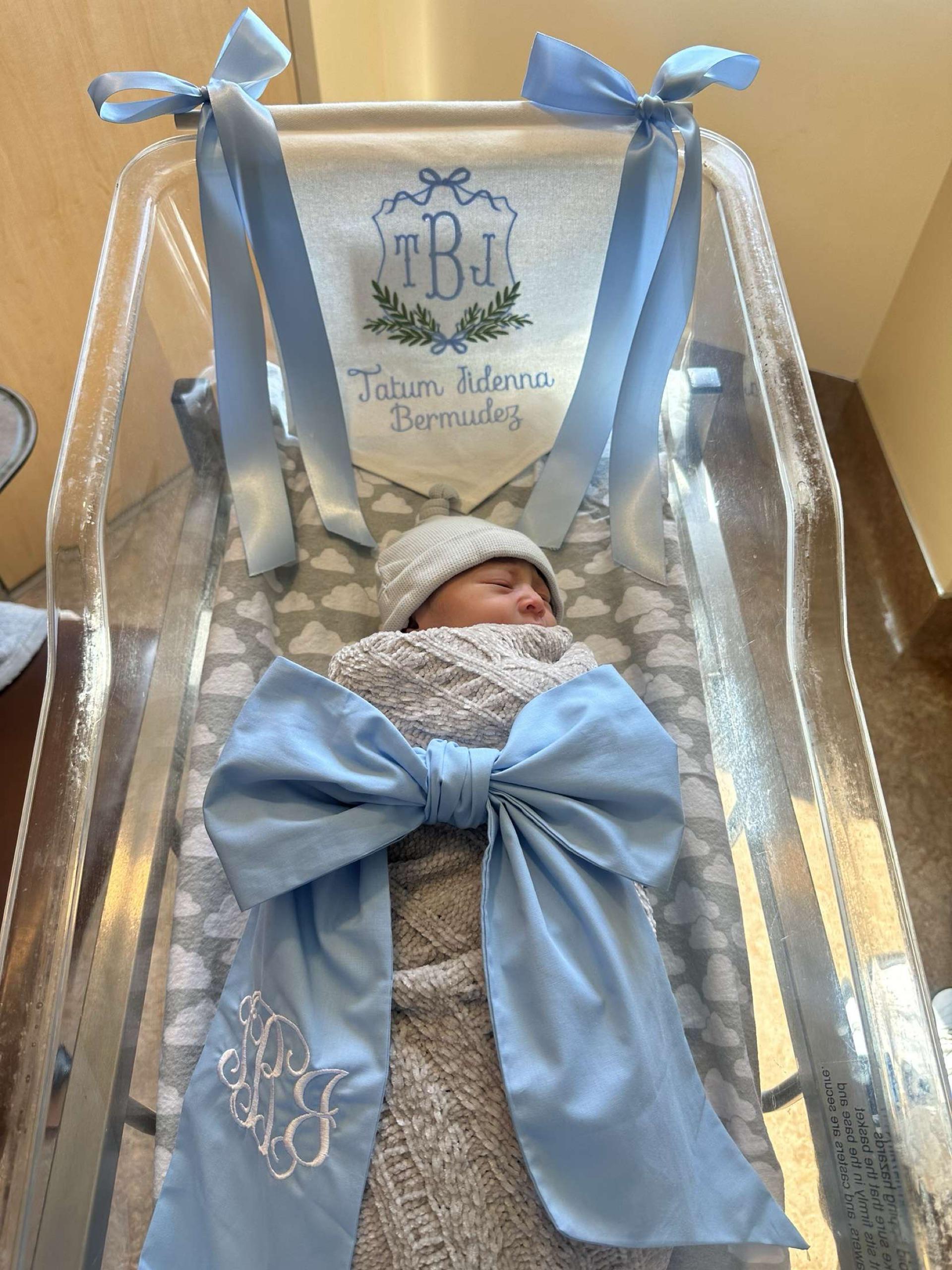 Infant Baby Swaddle Bow